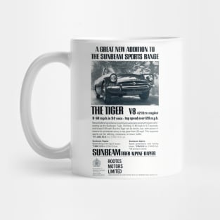 Classic Sunbeam Tiger car advert Mug